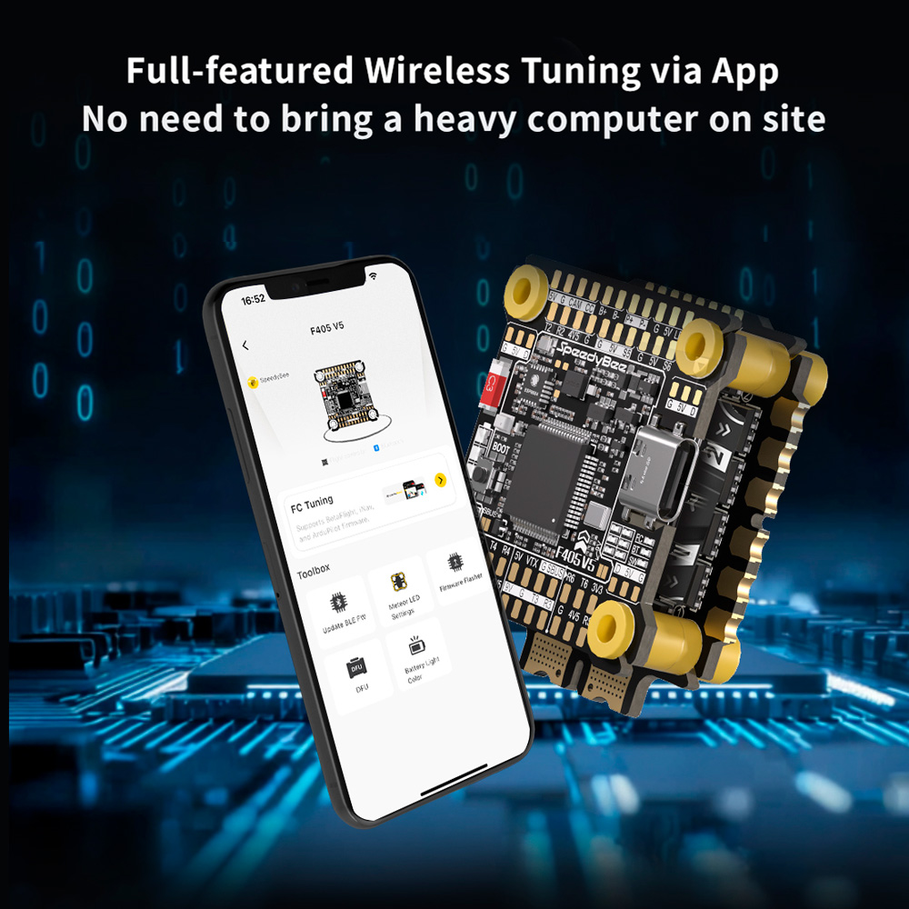 Полетный контроллер SpeedyBee  – обзор и цена Foxeer Reaper F4 128K 65A Esc