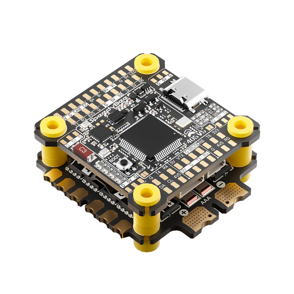 Полетный контроллер SpeedyBee  – обзор и цена Foxeer Reaper F4 128K 65A Esc