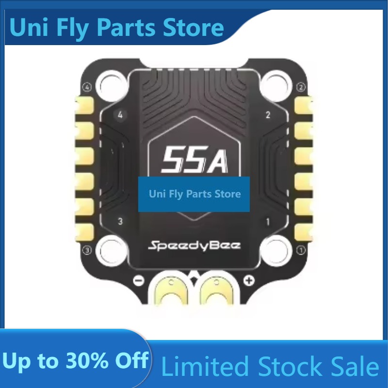 Полетный контроллер F405 V4 55 – обзор и цена Speedybee F405 V4 Bls 55A Stack