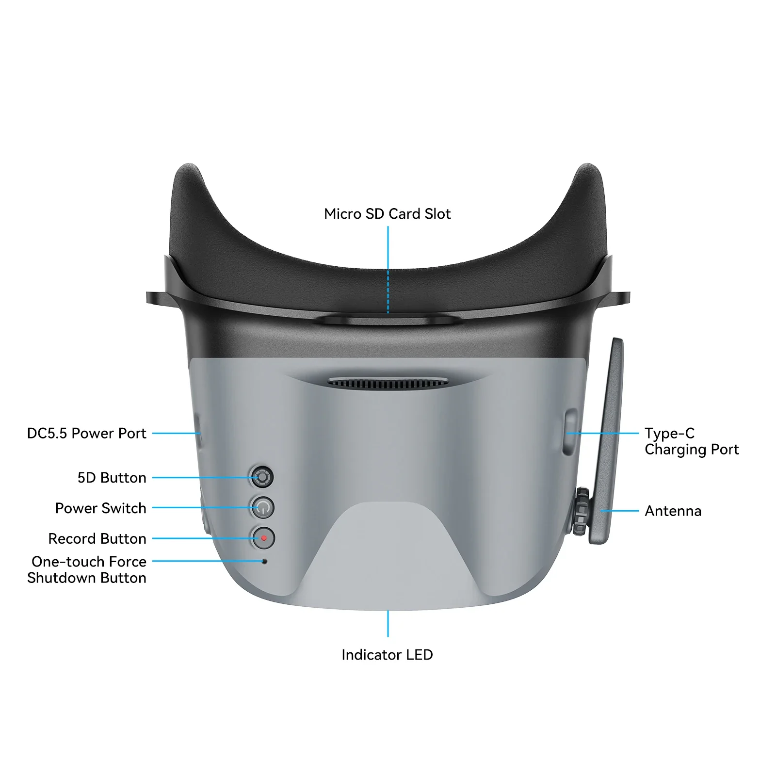 Очки для FPV-дрона BETAFPV VR0 – обзор и цена Skyzone Cobra X V2 Fpv Goggles
